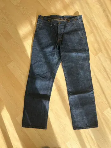 새상품급 veritecoeur 스트레이트 데님 팬츠