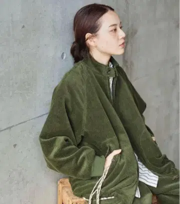 PAR ICI 코듀로이 충전솜 블루종 ambidex 북유럽 생활 잡화점