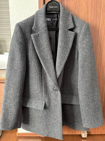 ZARA 그레이 자켓 XS