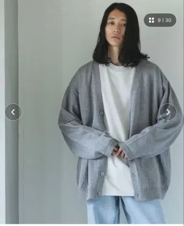 NANO universe 5,940 나노후와 오버 사이즈 가디건