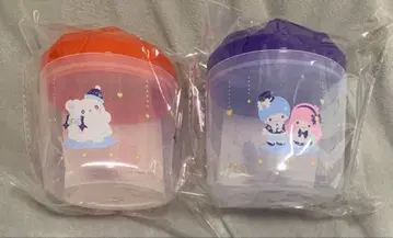 산리오 해피 복권 캐니스터 2개 세트 새상품