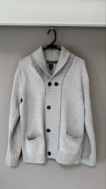 Gap 남성용 그레이 숄카라 니트 가디건