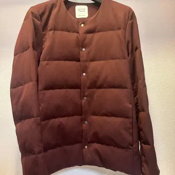 UNITED TOKYO 울 노카라 이너 다운 블루종