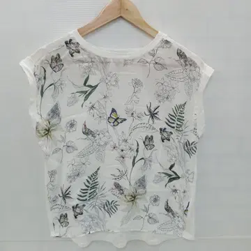 12.10 S578P 포 더 피플 블라우스 전면 프린트