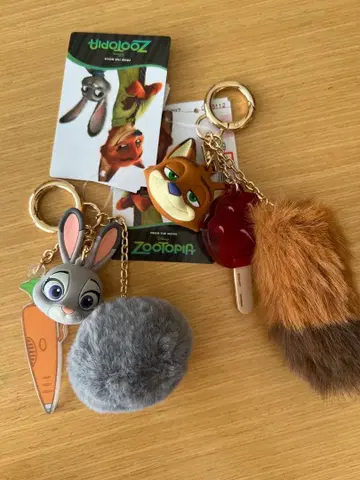 주토피아 캐릭터 키링 세트 시마무라