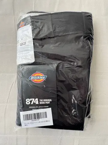 Dickies 874 치노 팬츠 32X28 블랙 미사용 새상품
