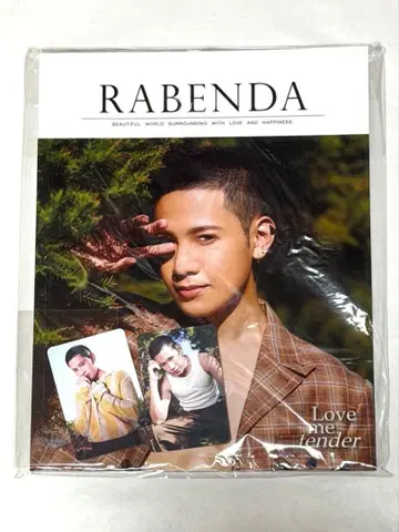 태국 잡지 RABENDA GMMTV Singto 표지 트레이딩 카드 포함