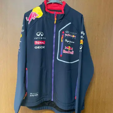 새상품급 Red Bull Racing 소프트쉘 자켓 네이비