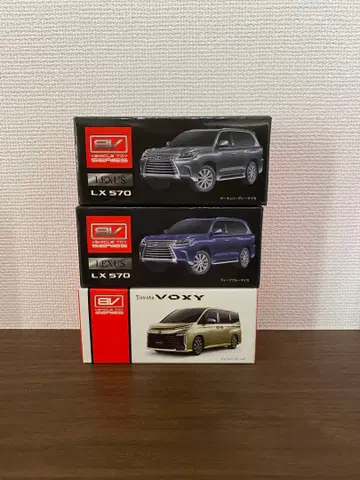 렉서스 LX 570 & 토요타 복시 미니카 3개 세트