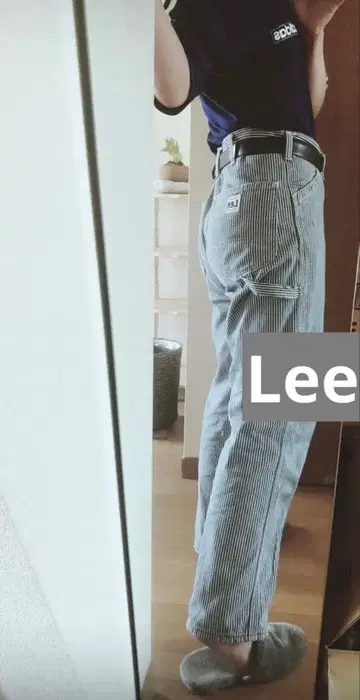 [ 구제 의류 ] Lee 스트라이프 워크 팬츠
