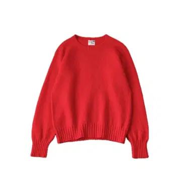 LAURENCE J. SMITH 셰틀랜드 크루넥 스웨터