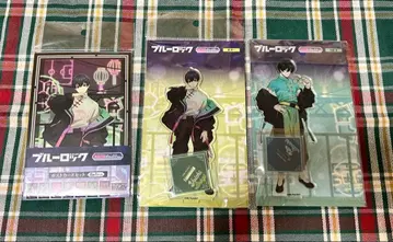 블루 록 네온 차이나 아크릴 스탠드 포스카