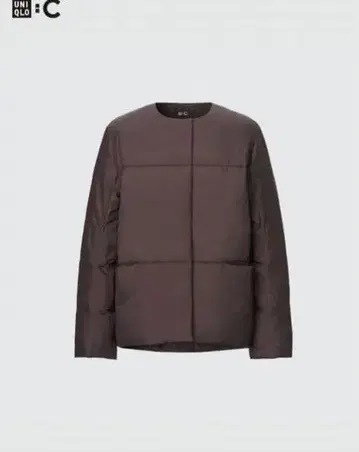 UNIQLOC 노카라 다운 자켓