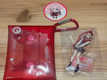 스시로 프로세카 콜라보 멀티 파우치 피크 클리어 카드 아즈사와 코하네