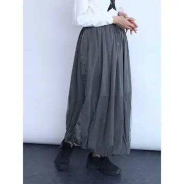 새상품 야마다야 lasud 라슈드 튤 도킹 벌룬 스커트