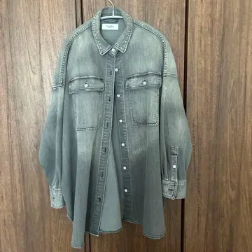 Healthy DENIM 그레이 긴팔 셔츠