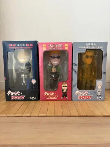 미개봉 크로우즈 WORST 클레이지헤즈 CREAZYHEADS 모음 4