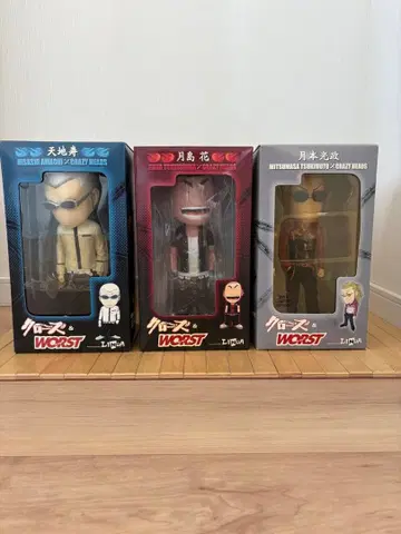 미개봉 크로우즈 WORST 클레이지헤즈 CREAZYHEADS 일괄 3