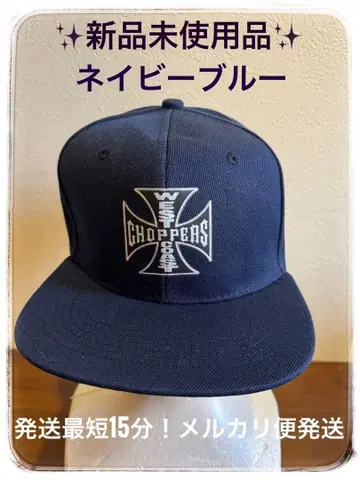 웨스트 코스트 초퍼스 WCC 캡 바이커 와일드 스피드 네이비