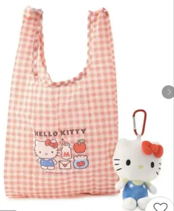 깅엄 체크 헬로키티