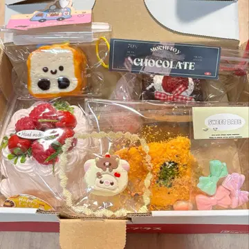 묶음 판매 스퀴즈 케이크 빵 바삭바삭