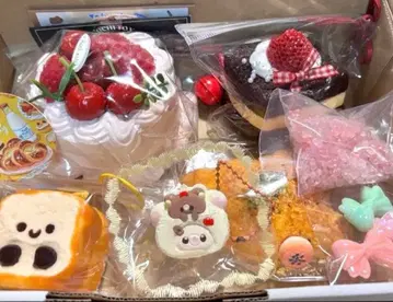 묶음 판매 스퀴즈 케이크 빵 바삭바삭
