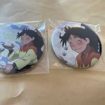 닌타마 란타로 토부 동물공원 콜라보 글리터 캔뱃지 쿠쿠치 헤이스케