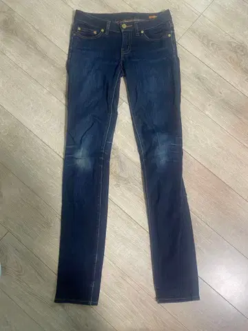 스키니 데님 다크 블루