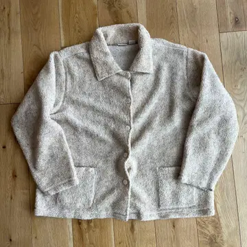 Vintage 플리스 보아 자켓 가디건