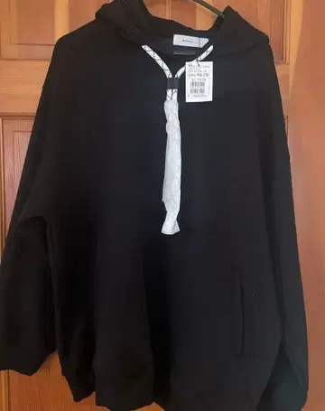 MEDOC original 자수 본딩 후드티 블랙 야마다야