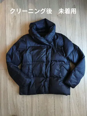 여성용 다운 자켓 블랙 M 사이즈