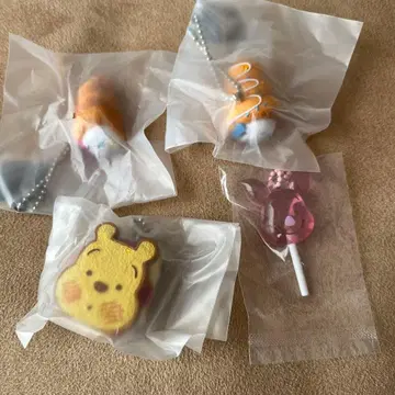 디즈니 가챠 푸우 피글렛 도날드 데이지