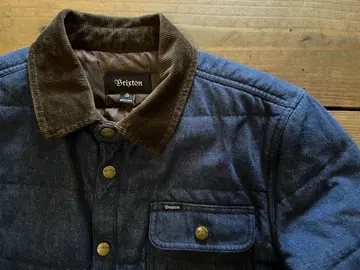 새상품급 brixton 브릭스톤 패딩 자켓 인디고 S 사이즈