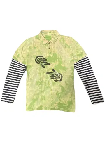 리메이크 피케 셔츠 보더 이너