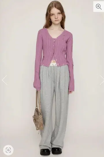 SLY W 웨이스트 컷 팬츠