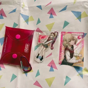 프로세카 아즈사와 코하네 카드 멀티 파우치 아크릴 스탠드 세트