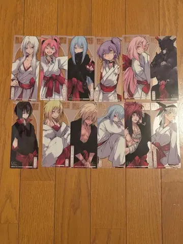 전생했더니 슬라임이었던 건에 대하여 페어 혜택 클리어 책갈피 전 12종