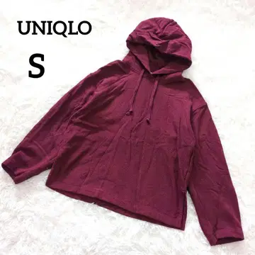 유니클로 UNIQLO 후디 후드티 후드 부착 트레이닝복 긴팔 6117
