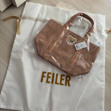 새상품 페이러 러브러리 와펜 토트백 베이지 기프트 백 포함