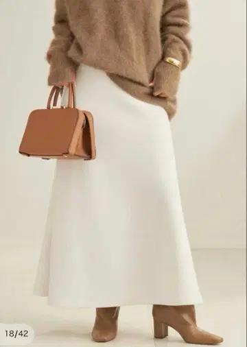 택 포함 새상품 Plage 플라주 종이상자 스커트