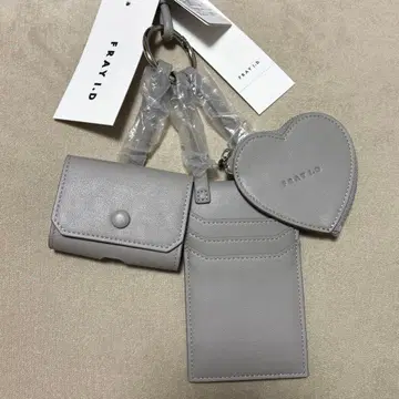 FRAY I.D 프레이 아이디 가죽 같은 멀티 숄더 GRY