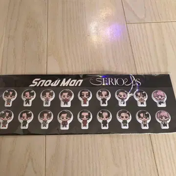 스노푸쿠 씰 Snow Man SERIOUS