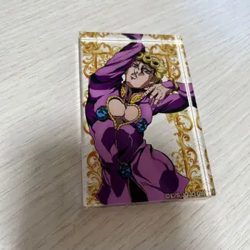 죠죠의 기묘한 모험 황금의 바람 죠르노 아크릴 블록