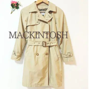 새상품급 MACKINTOSH 트렌치코트 체크 무늬 2way 이너 포함