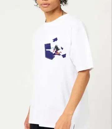 완판템 graniph 드래곤볼 에네르기파 루즈핏 T셔츠