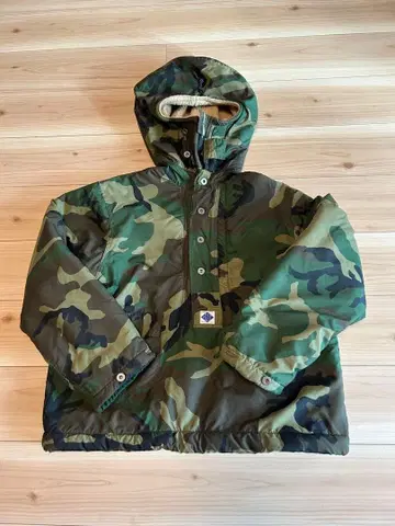 post overalls 포스트 오버올즈 풀오버 자켓 카모플라쥬