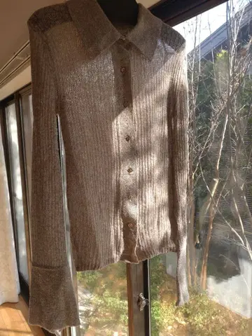 FLAY I.D 시어 모헤어 니트