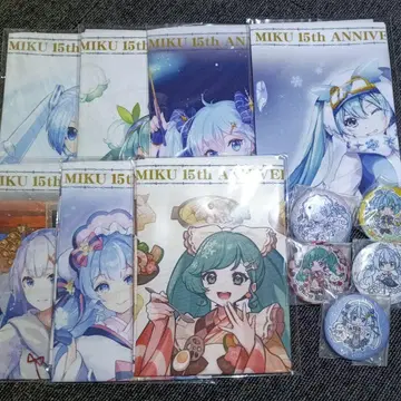 snow miku 유키 미쿠 멀티 크로스 컬렉션 캔 배지 컬렉션