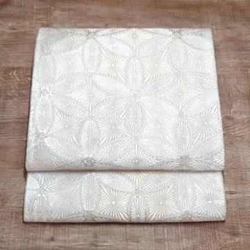 후쿠로 오비 국화 칠보 화이트 베이스 합리적인 가격 육통 유직 재단 포함