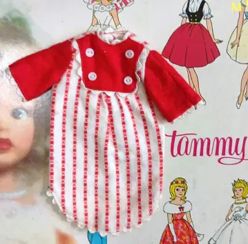 타미짱 파자마 IDEAL 쇼와 레트로 옷 갈아입히기 인형 의류